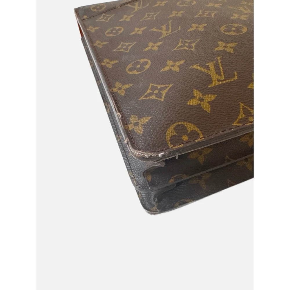 Vintage Louis Vuitton Monogram Serviette Briefcase 15” - Picture 7 of 13